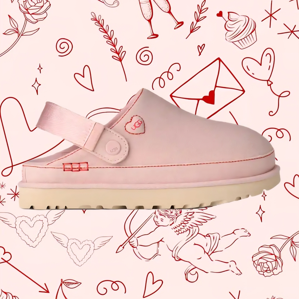 UGG Pink Slingback Clogs